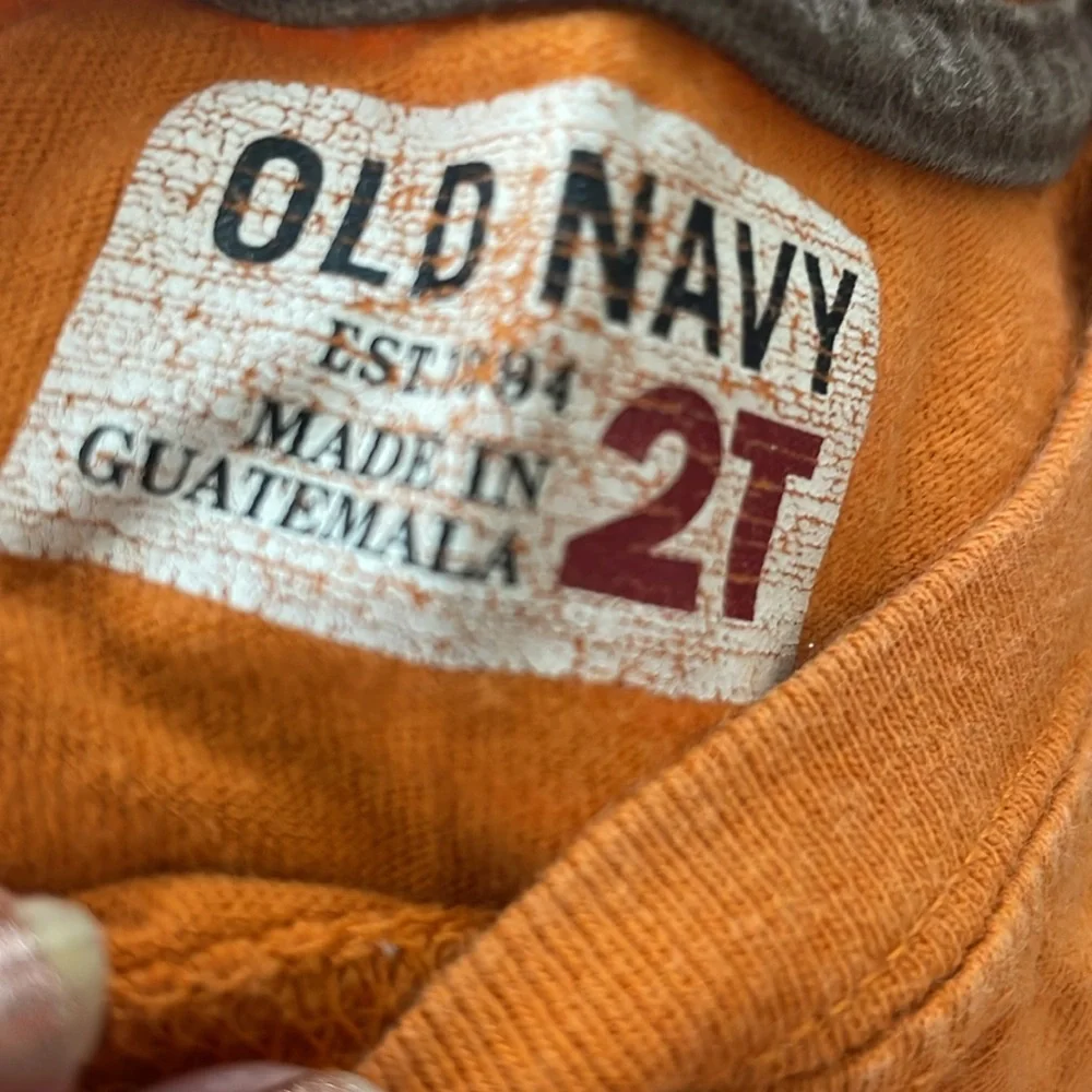 Old Navy orange Tank Top 2T